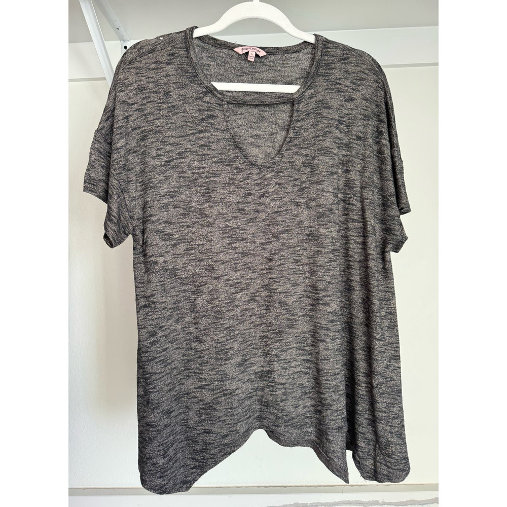 Juicy Couture‎ Grey Heather Shirt Size Large